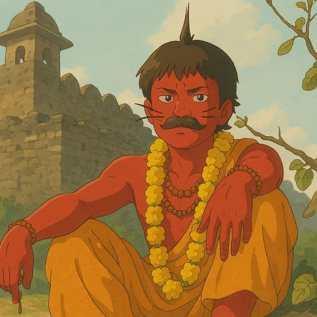 Ghibli style AI image example 9